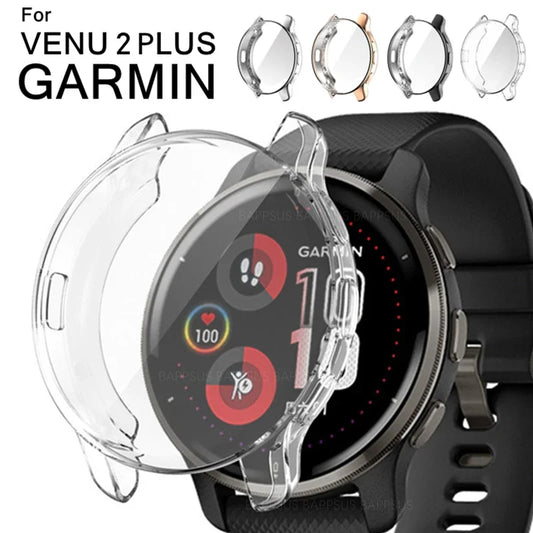 Garmin Venu 2 Plus TPU Protective Case – Anti-Scratch Cover Peaceful Pleasures Health and Wellness