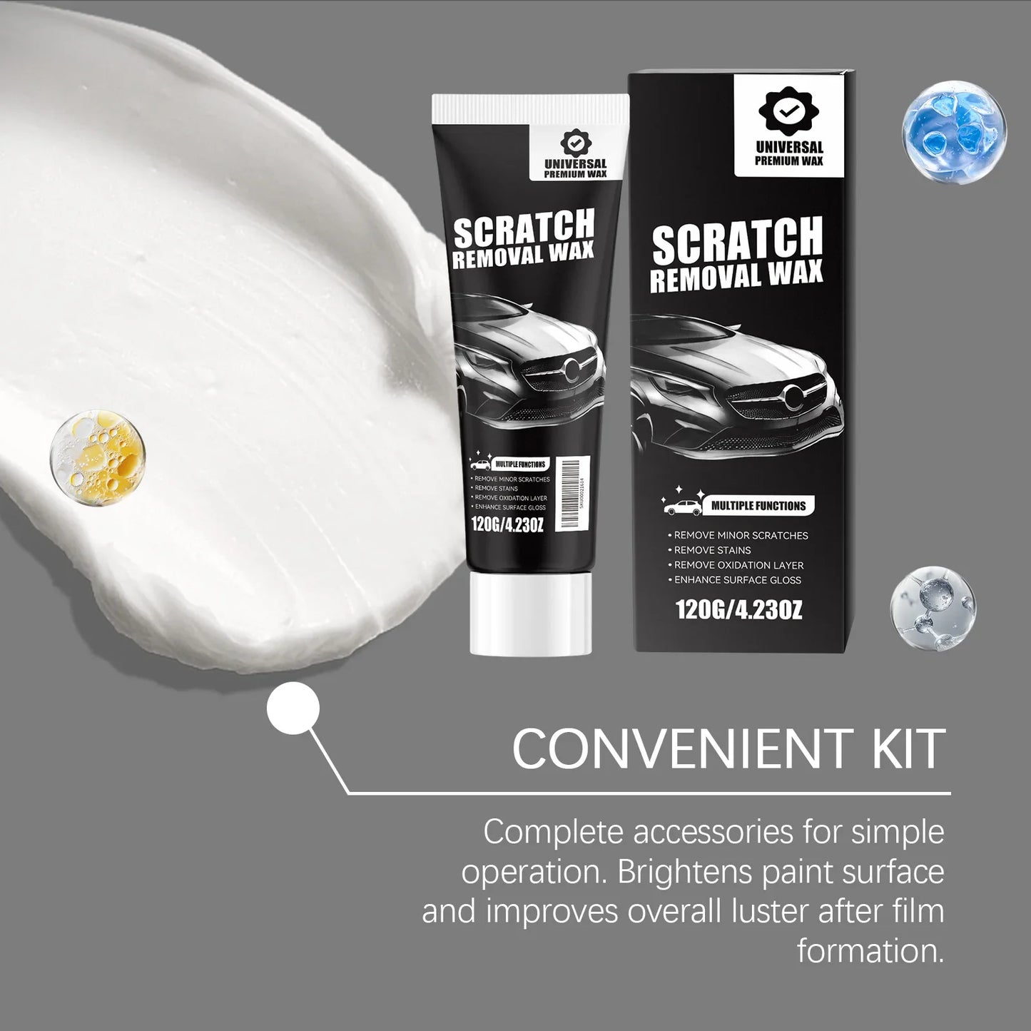 Car Scratch Repair Kit – Polish & Protect All Paint Colors