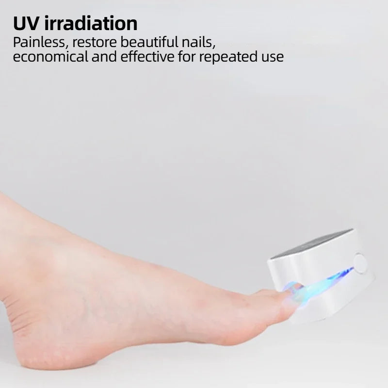 Equipment for nail care - blue light ultraviolet lamps for hands and feet Peaceful Pleasures Health and Wellness