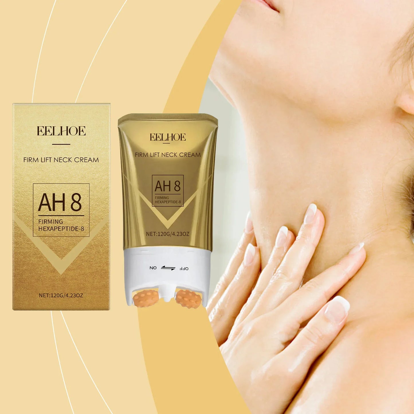 Eelhoe Roller Neck Cream – Firming & Moisturizing 120g