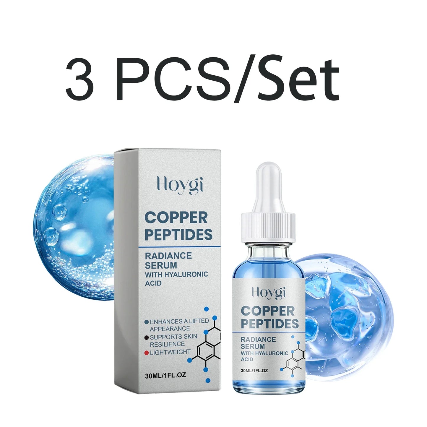 Copper Peptide Face Serum – Firming, Hydrating, Pore Minimizing