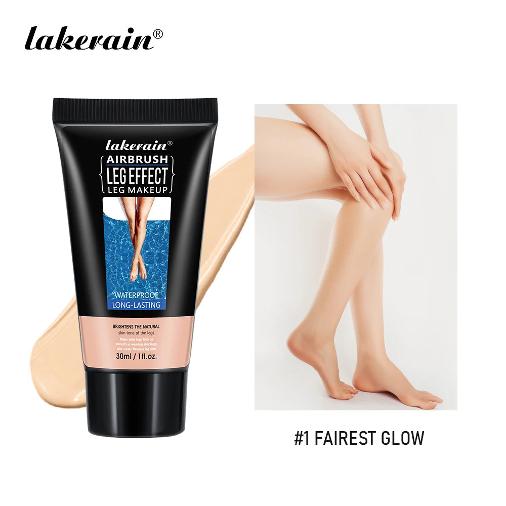 100ml Leg Makeup Long-lasting Waterproof And Anti-Transfer Concealer Even Skin Tone Wheat Tan Brown Liquid Foundation Peaceful Pleasures Health and Wellness 30ml NO.1