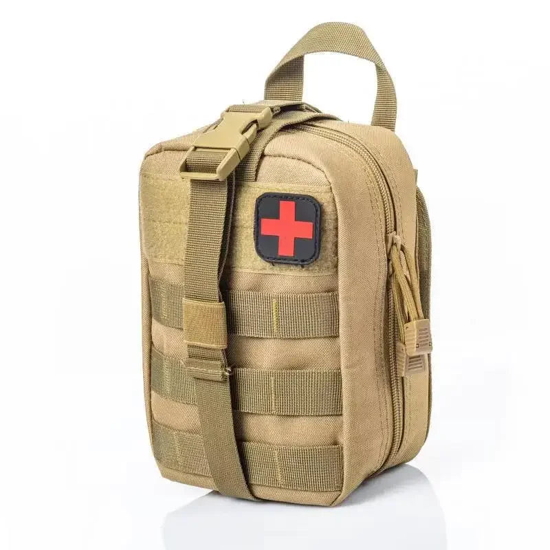 Portable Tactical First Aid Kit Medical Bag For Hiking Travel Home Emergency Treatment Case Survival Tools Mini EDC Pouch Peaceful Pleasures Health and Wellness
