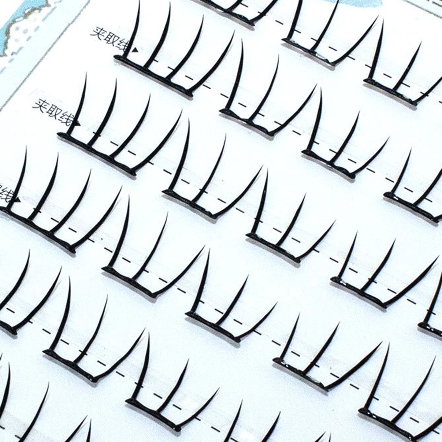 C Curl Anime Lash Clusters | Wispy Fluffy False Eyelashes
