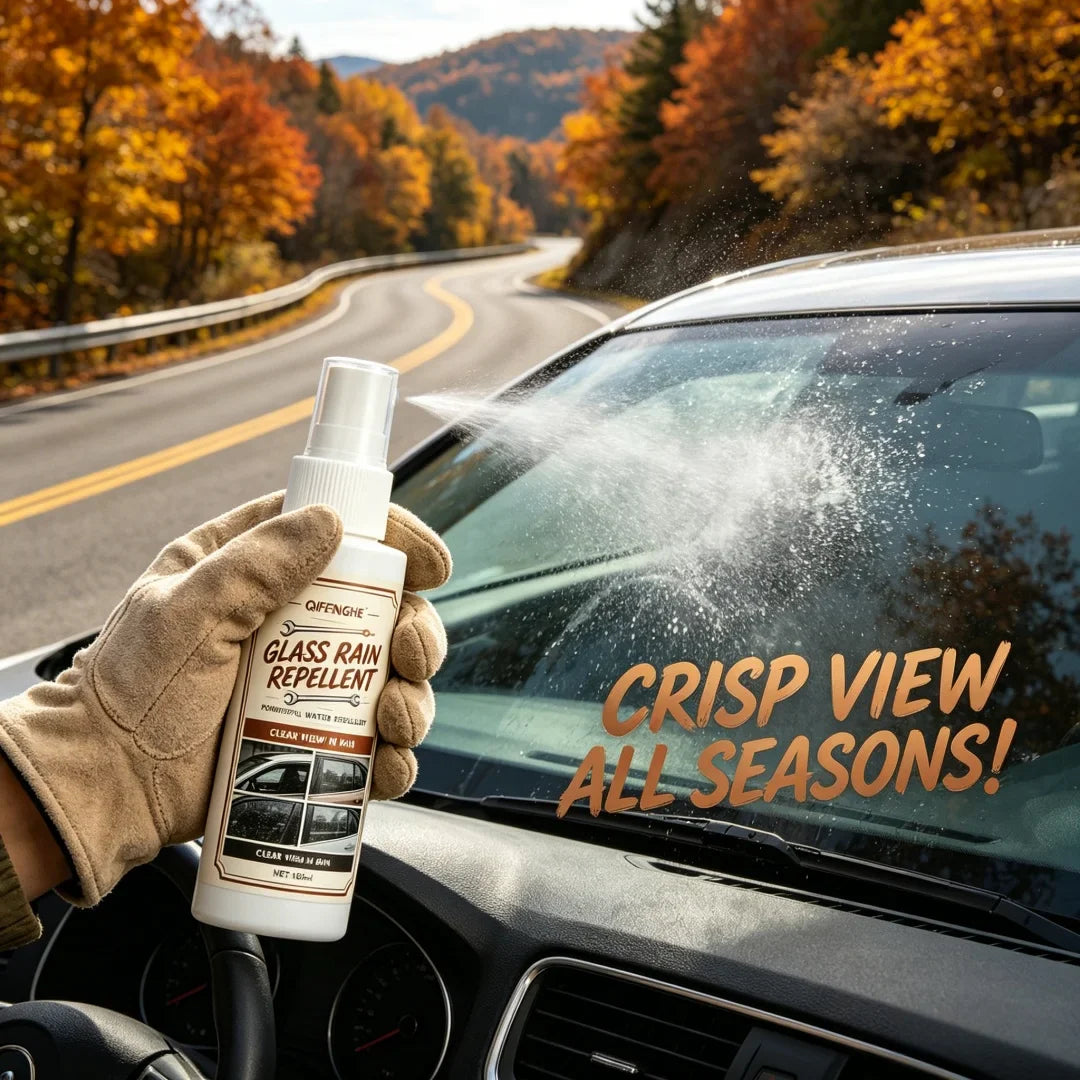 Glass Rain Repellent Spray for Car Windshield & Mirrors 100ml