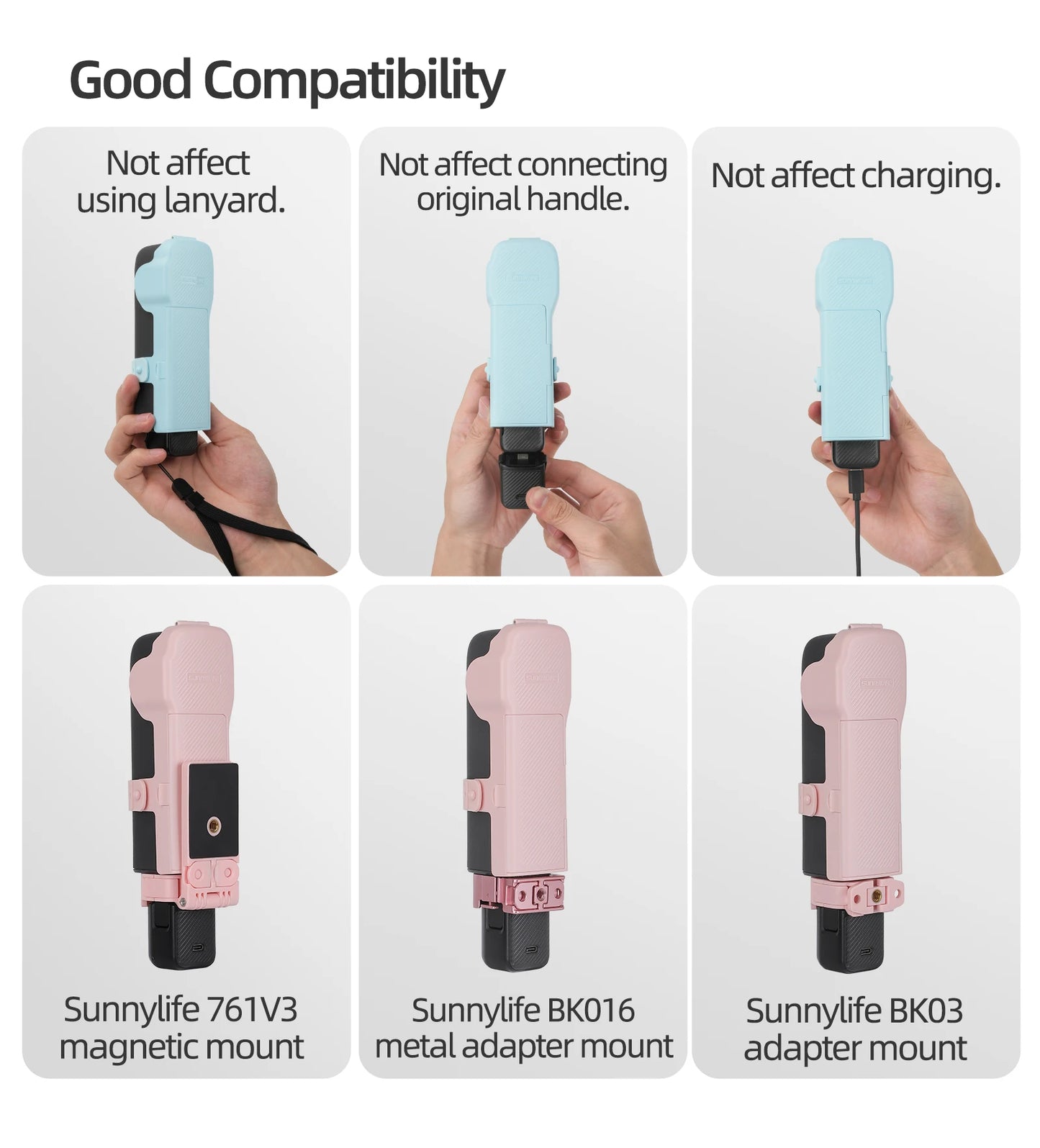 DJI Osmo Pocket 3 Silicone Protective Case & Filter Organizer