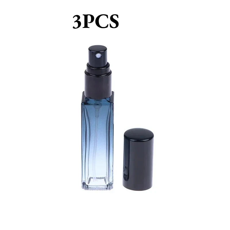 Perfume Spray Bottle Gradient Blue Travel Cosmetic Refillable