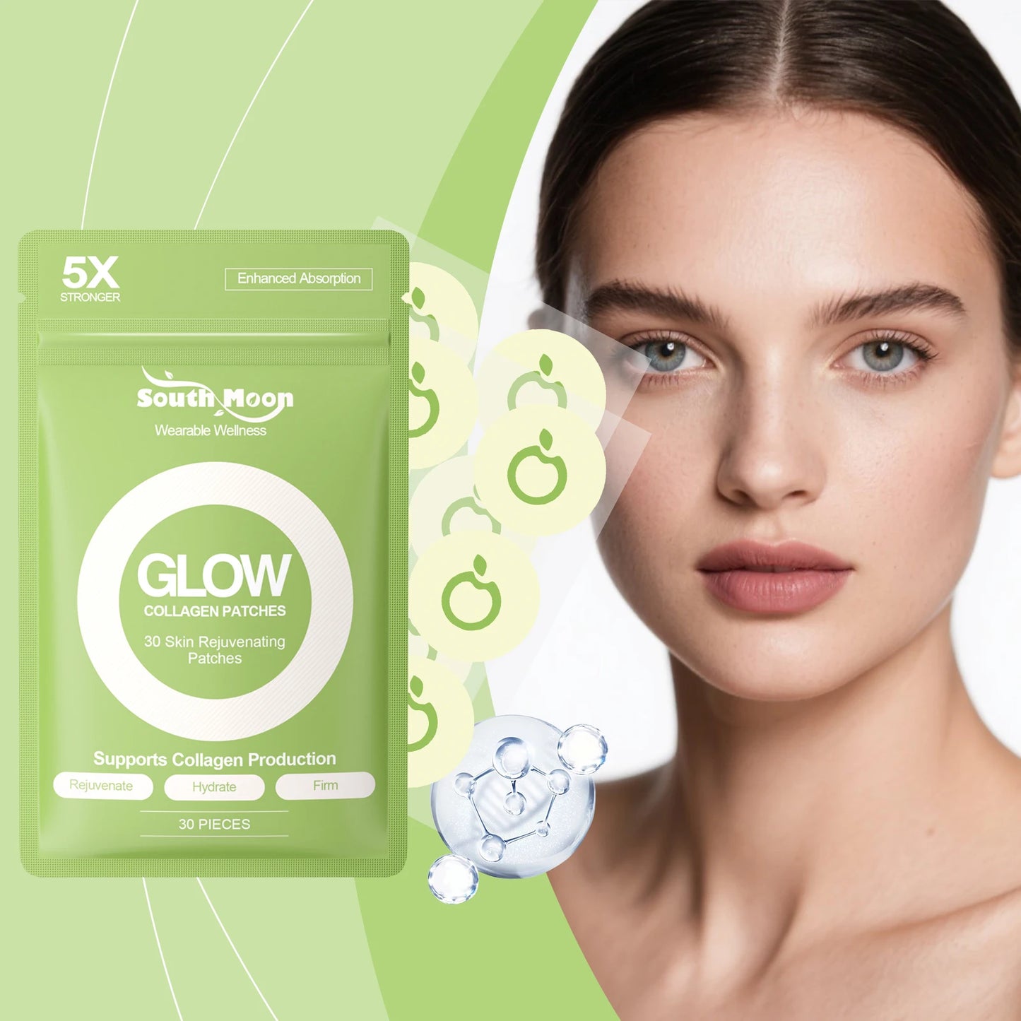 Collagen Moisturizing Arm Patches – Hydrating Skin Care