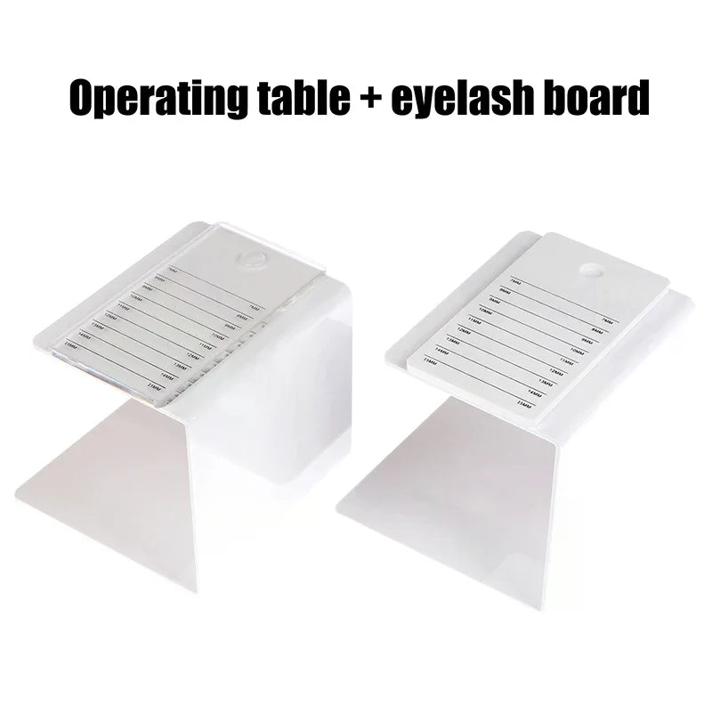 Eyelash Pillow Console Eyelash Extension Stand Tool Professional Reusable Convenient Portable Console Eyelash Pad Glue Holder Peaceful Pleasures Health and Wellness
