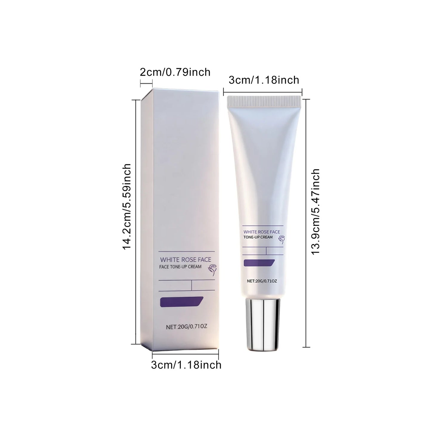 White Rose Day Cream – Niacinamide & Hyaluronic Acid Moisturizer
