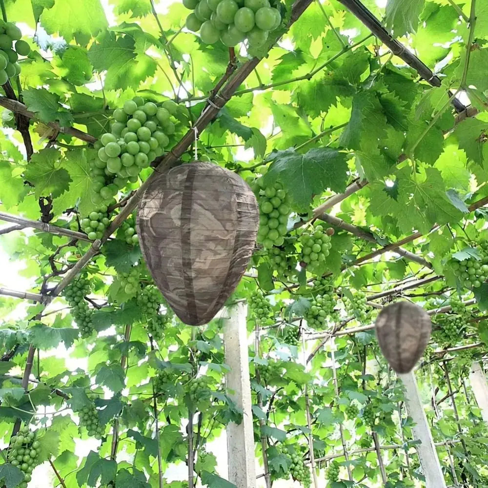 Hanging Wasp Nest Decoy | Eco-Friendly Paper Beehive Deterrent