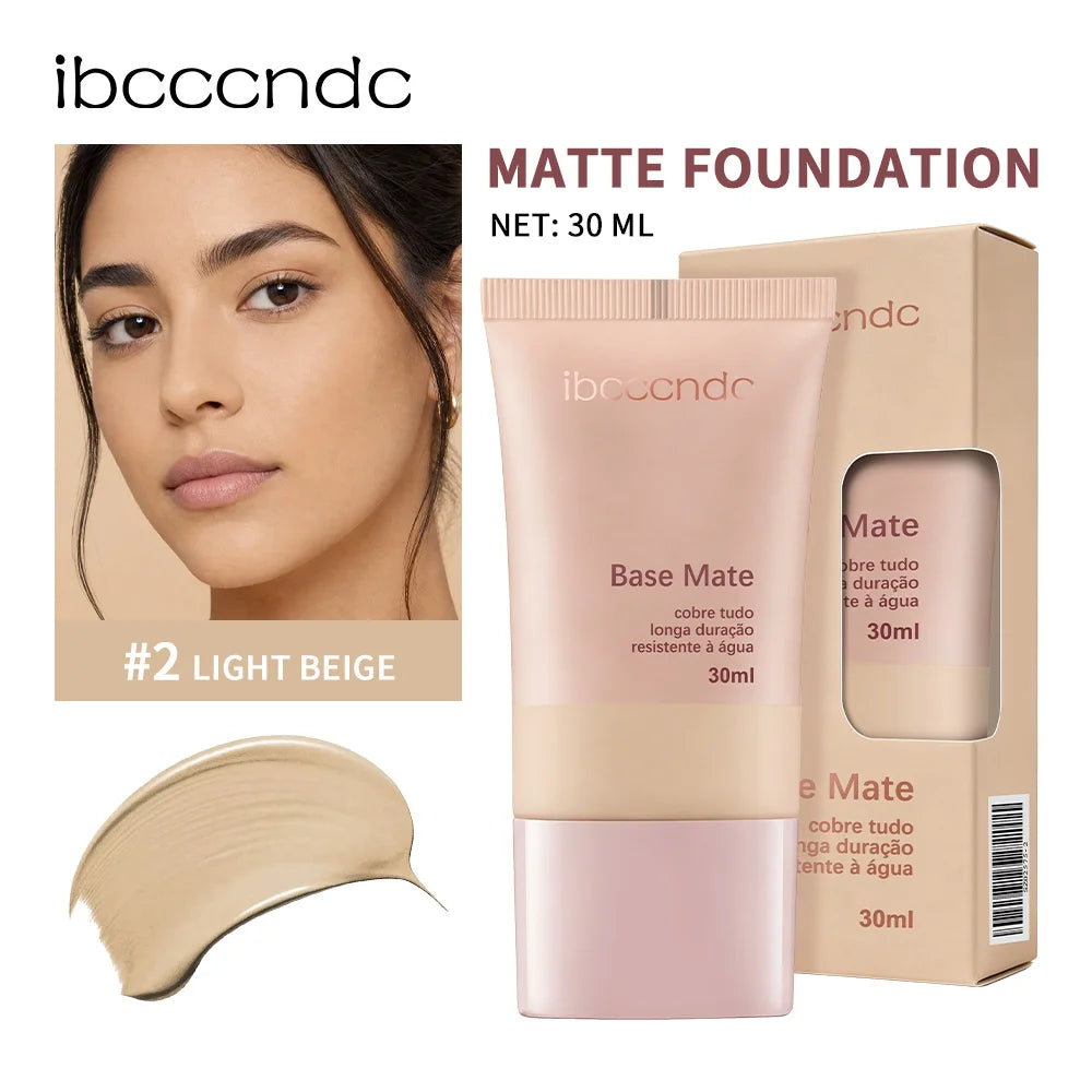 Matte Foundation Natural Coverage Smooth Skin-Friendly Deep Skin-Nourishing Long-Lasting & Waterproof Gentle Cares Foundation Peaceful Pleasures Health and Wellness Light Beige