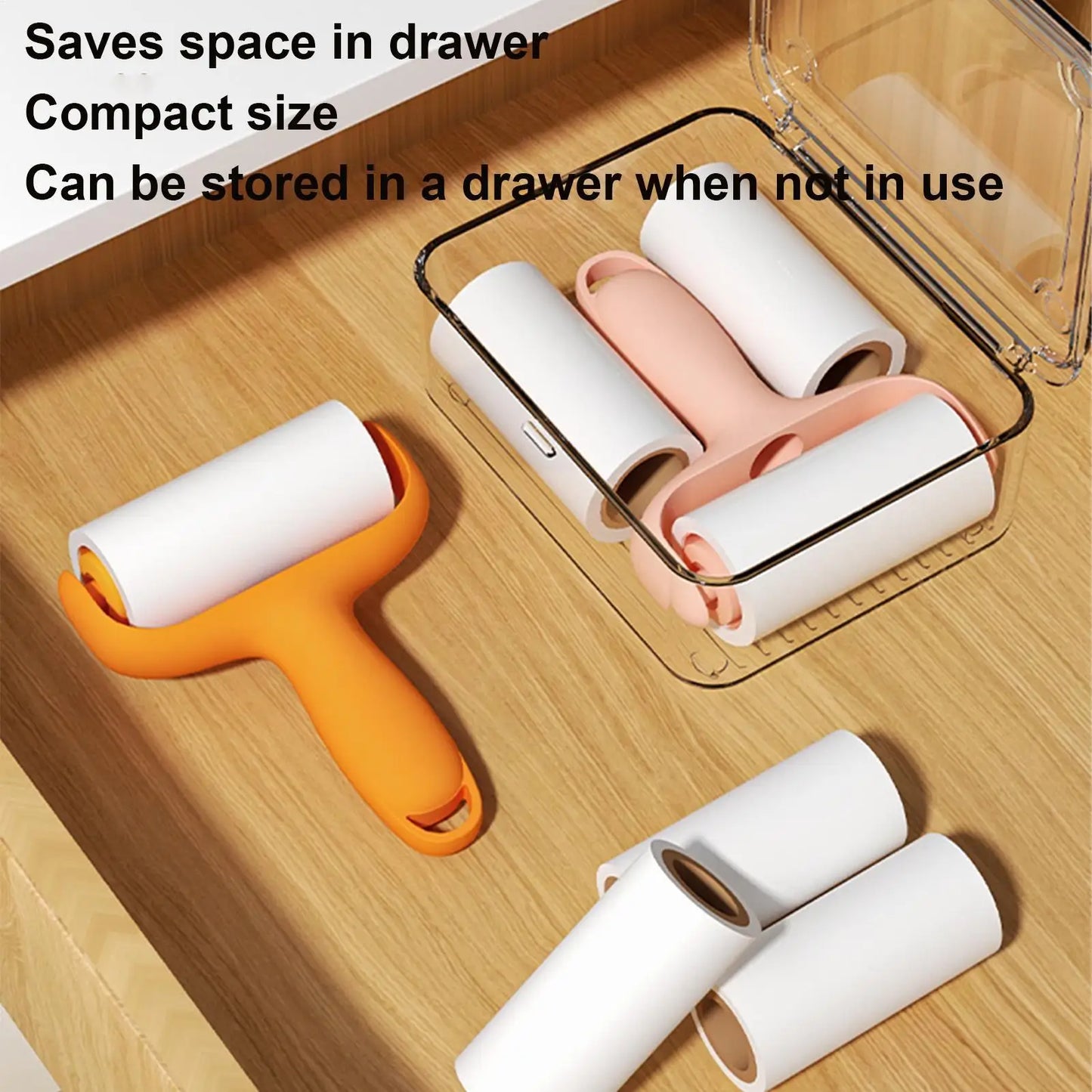Portable Lint Roller Travel Size Dog Cat Fuzz Removal Tool With Refills Extra Sticky Lint Rollers For Pet Hair For Couch Peaceful Pleasures Health and Wellness