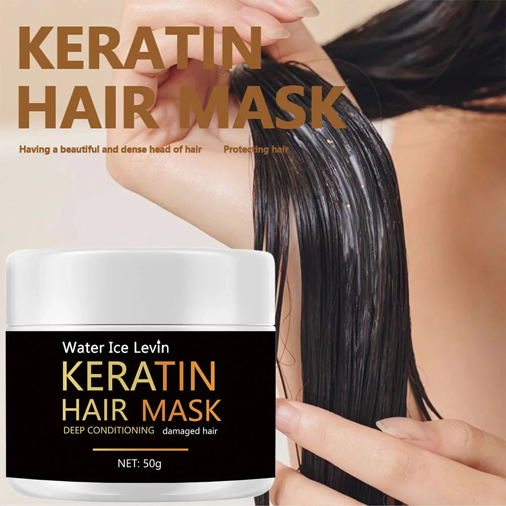 Keratin Hair Mask – Repair Damaged, Frizzy Hair | 50g