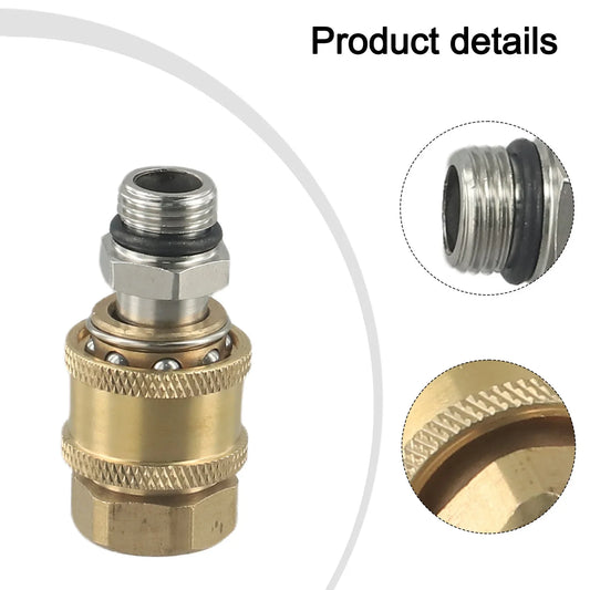 G1/4 Quick Connect Fitting | Copper & Steel Pressure Washer Pressure Washer Fitting Oasis Select China Mainland