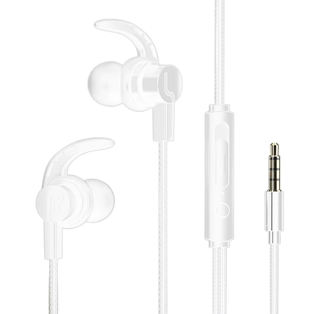 Maerknon 3.5mm Wired Earbuds HiFi Bass Stereo Mic | Gaming Sport