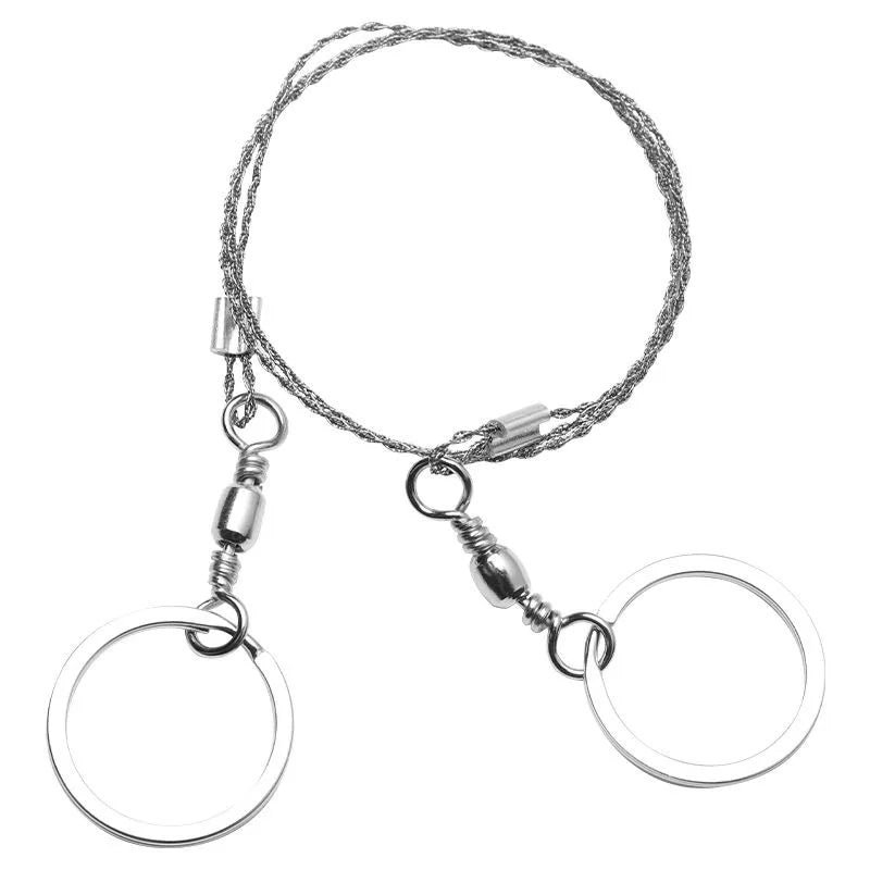Portable Wire Hand Saw | Stainless Steel Survival Camping Saw
