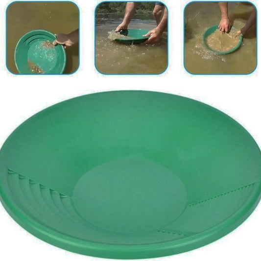 Plastic Gold Pan Metal Detector Accessories Replacement Panning Peaceful Pleasures Health and Wellness