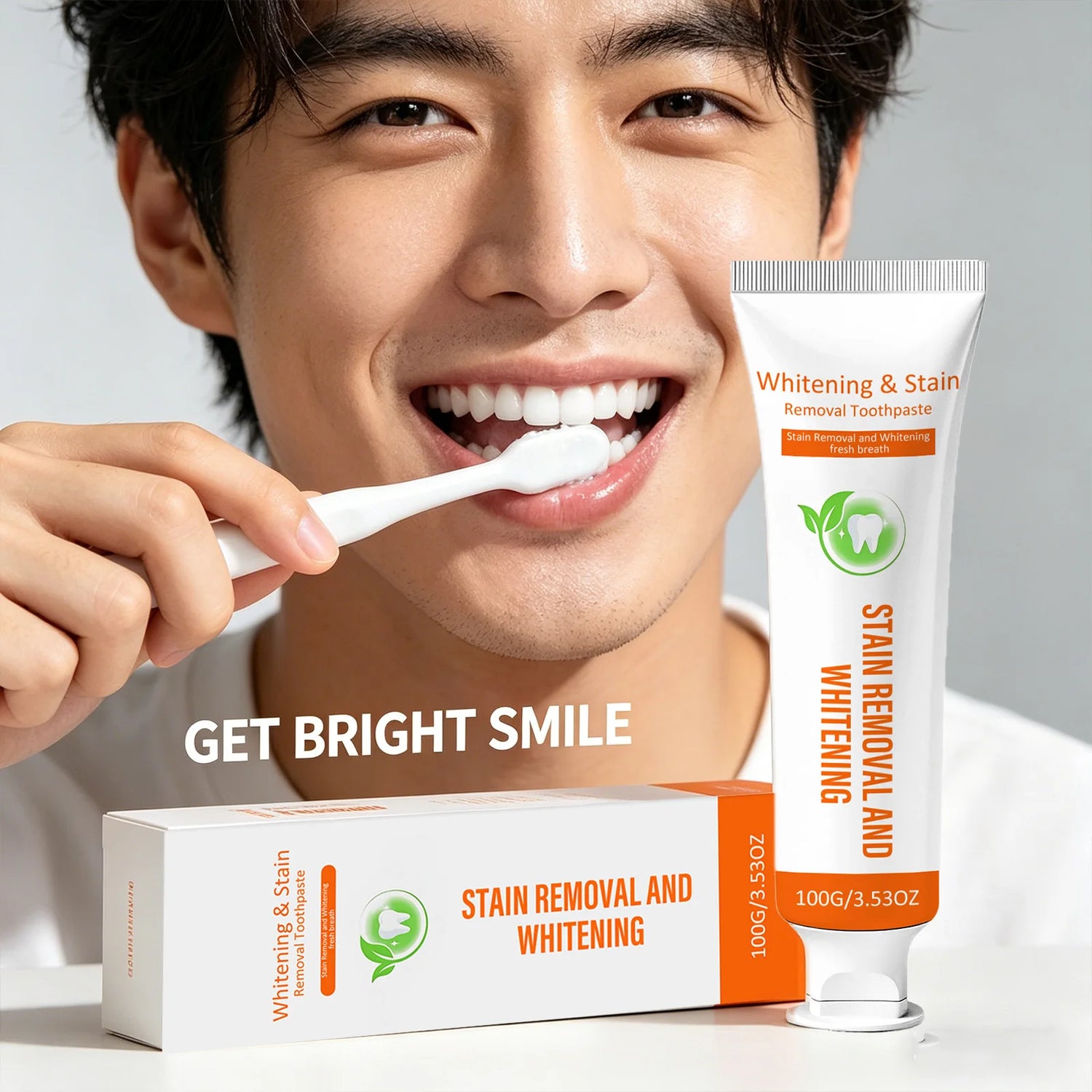Whitening Stain Removal Toothpaste Remove Dental Plaque Freshing Eliminate Bad Breath Fragrance Gentle Cleaning Care Toothpaste Peaceful Pleasures Health and Wellness