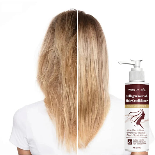 Collagen & Maca Root Hair Conditioner | Softness & Shine Hair Conditioner Peaceful Pleasures Health and Wellness