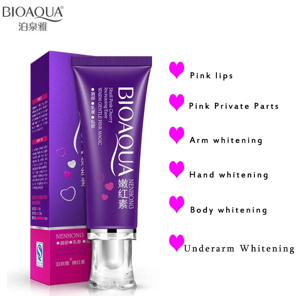 Pink Magic Brightening Body Cream – Lips, Underarm & Skin 30g