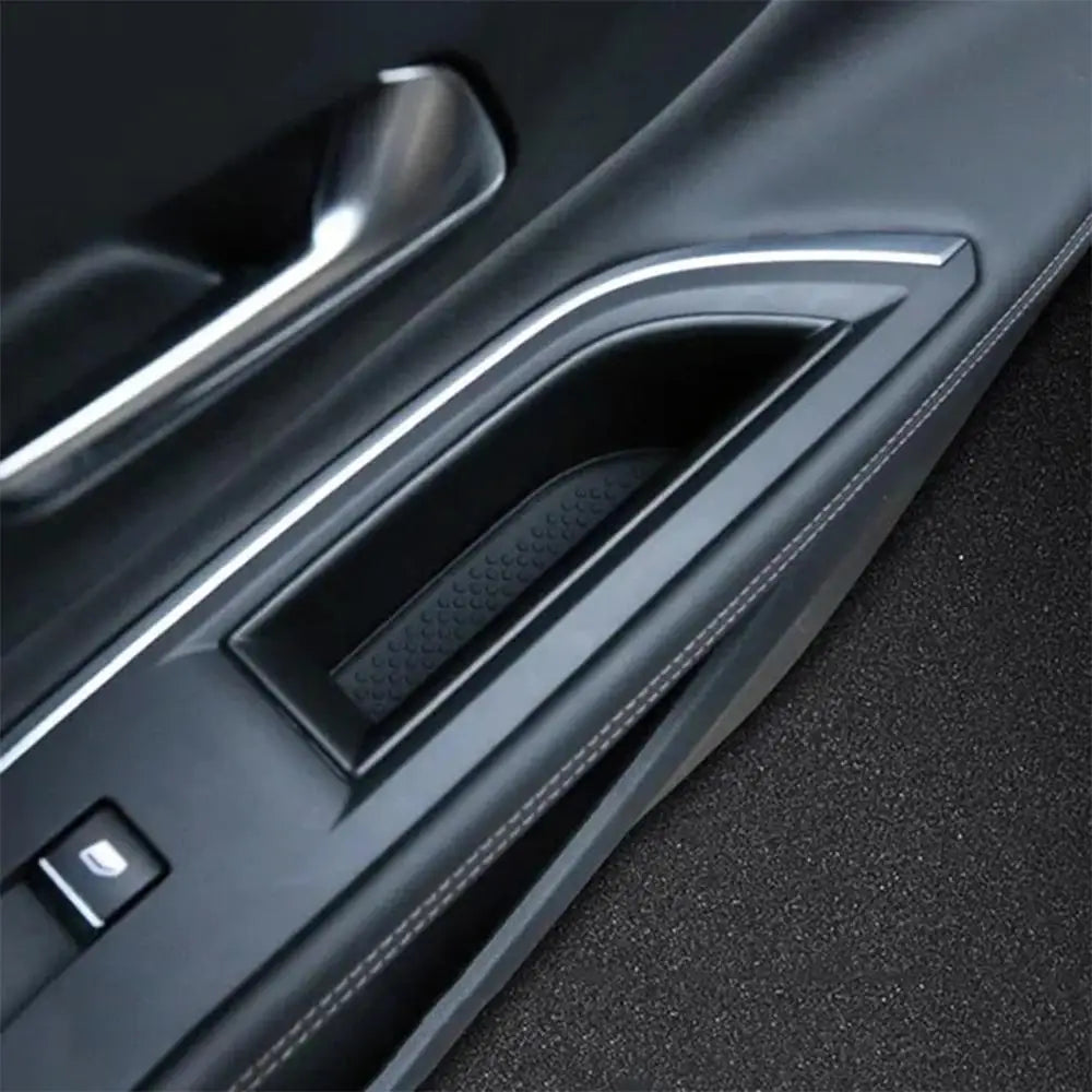 Car Door Handle Armrest Storage Box Case Holder Container Tray Apply For Peugeot 3008 5008 GT 2016-2023 Peaceful Pleasures Health and Wellness