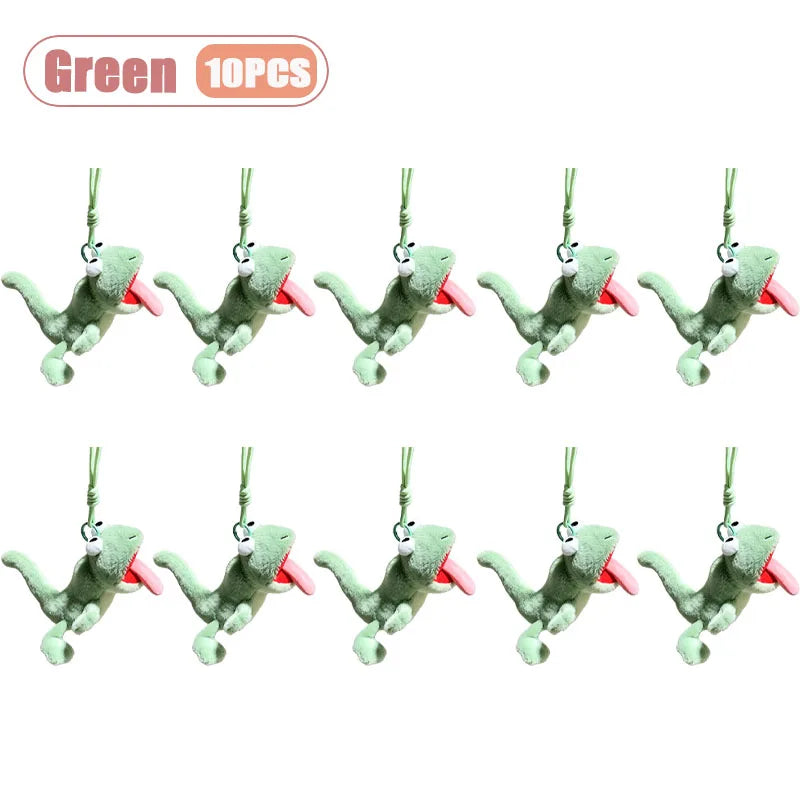 Lizard Plush Keychain Funny Squeeze Toy – 1-20 PCS | Bag Charm