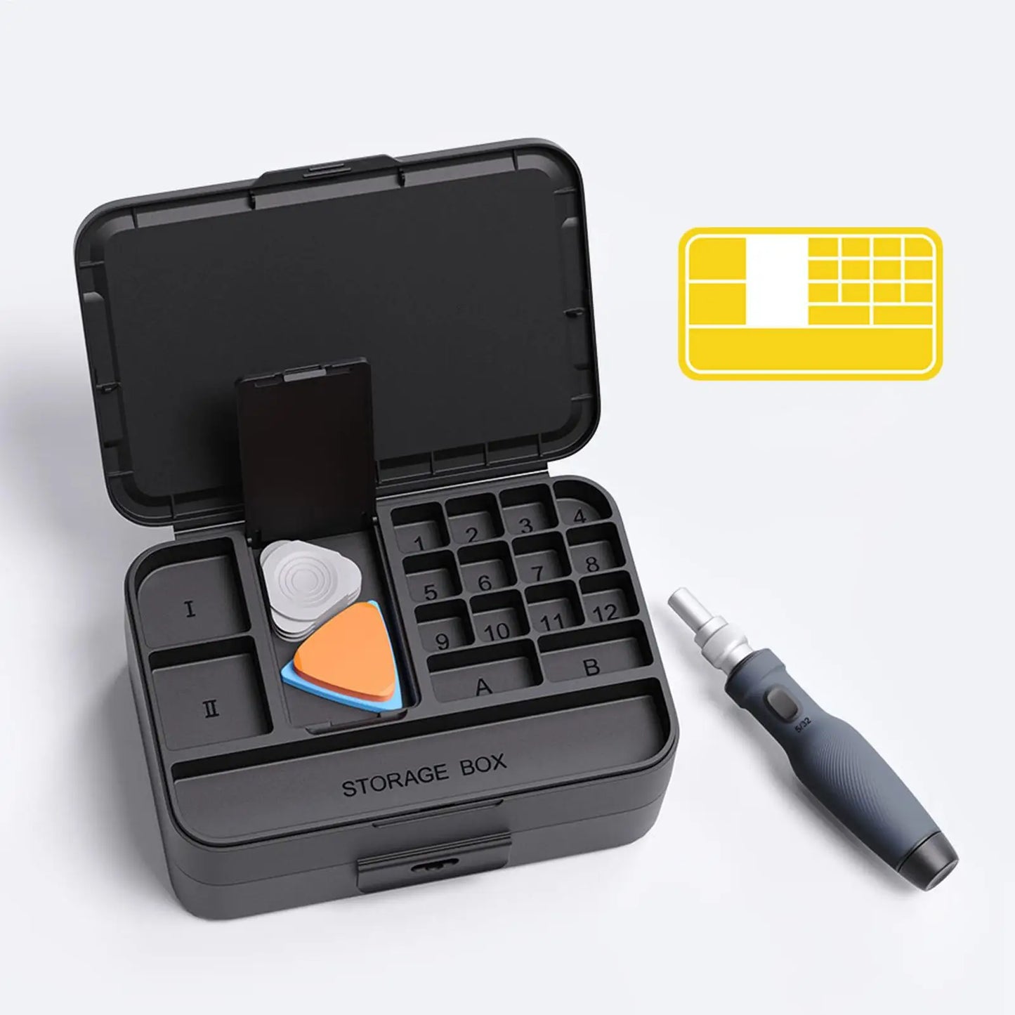 108-Bit Precision Screwdriver Set | Electronics Repair Kit Precision Screwdriver Set Peaceful Pleasures Health and Wellness