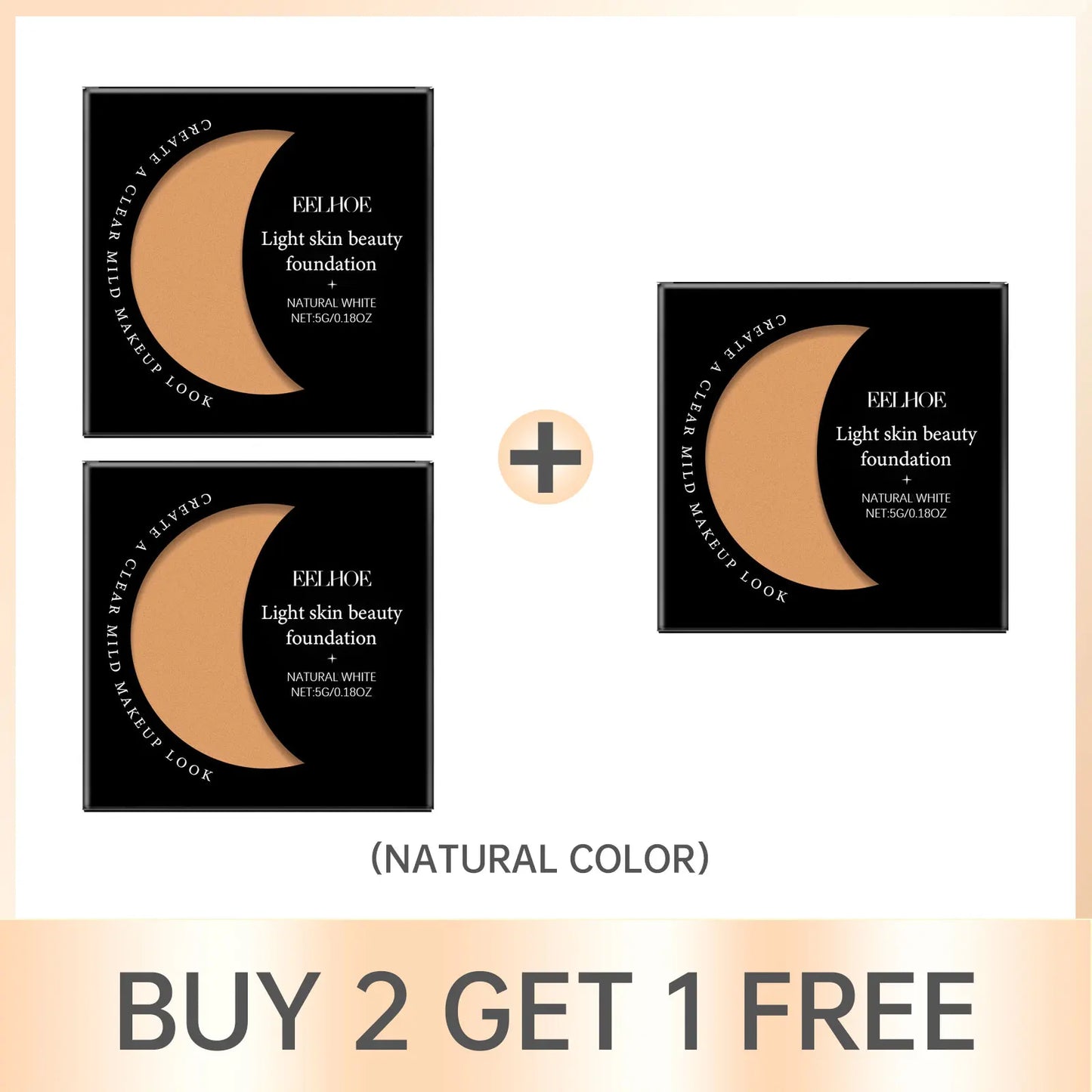 Eelhoe Matte Foundation – Full Coverage Hydrating & Waterproof