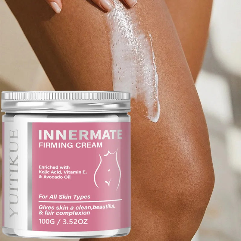 Yuitikue Intimate Firming Cream, 100g Infused with Kojic Acid, Vitamin E & Avocado Oil for Smooth, Bright & Toned Skin Peaceful Pleasures Health and Wellness