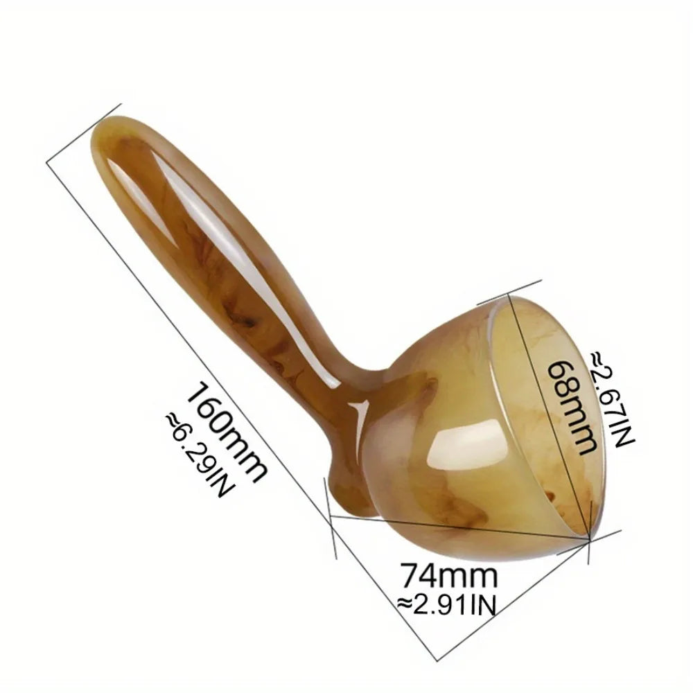 Gua Sha Tool Scraping Cup Slimming Massage Board Gua Sha Scraper Body Massage Tool Back Relaxation SPA Massage Tool for Neck Leg Peaceful Pleasures Health and Wellness