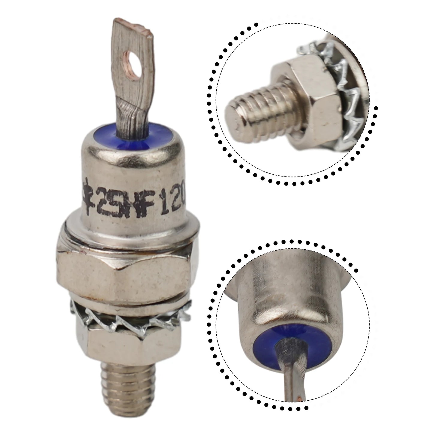 85A 40A 25A 1200V Positive Cathode Negative Anode Stud Mount Diode