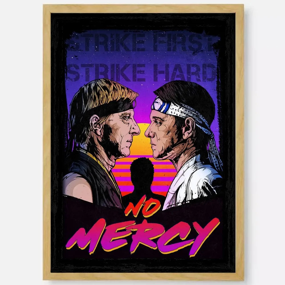Cobra Kai HD Waterproof PVC Wall Poster | Home Décor Art Wall Art Poster Peaceful Pleasures Health and Wellness z14 40X50cmNoframe