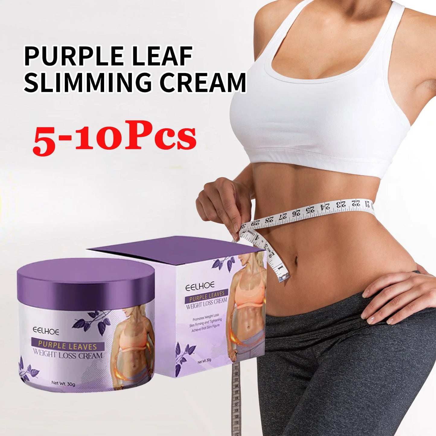 Purple Leaf Slimming Cream – Firming Body Contouring Lotion 30g