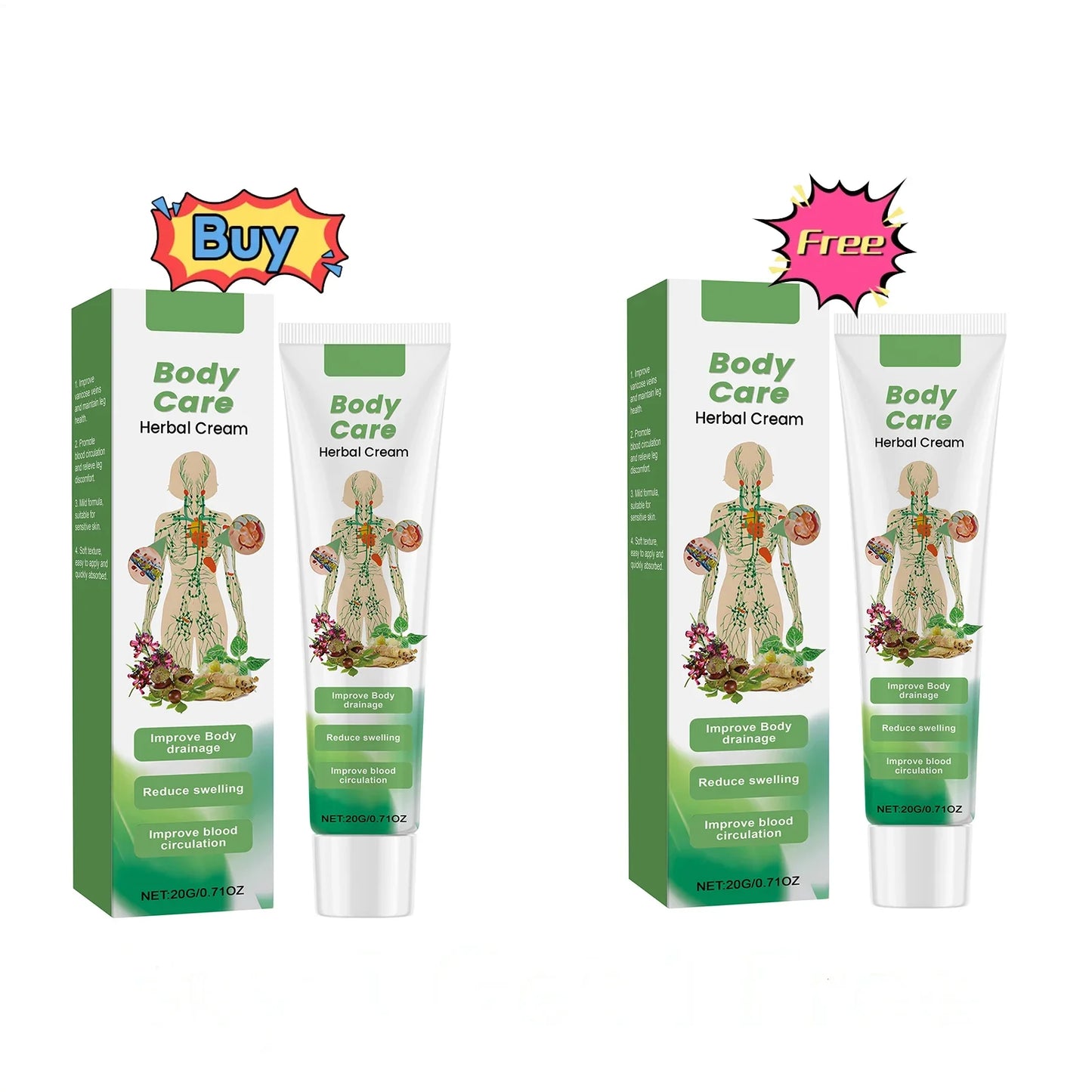 Herbal Leg Care Cream – Moisturizing & Nourishing Body Balm