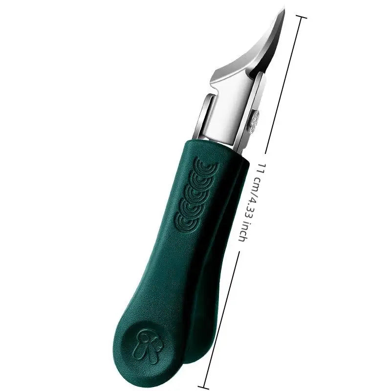 Super Slanted Pointed Nail Clippers Anti-Splash Thick Nail Clipper Toenail Pliers Nail Scissor Toenail Plier Nail Care Tools Peaceful Pleasures Health and Wellness