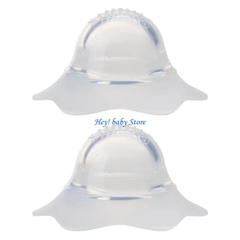 Nano Silver Silicone Nipple Correctors – Petal Shape 2 Pcs