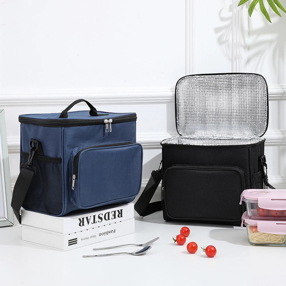 1PC Large capacity insulated box, hand-held crossbody, outdoor ice pack manufacturer, picnic bag, insulated bag Peaceful Pleasures Health and Wellness
