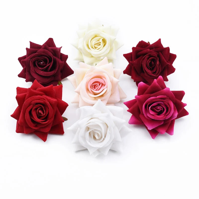 50/100 Silk Artificial Roses – Wedding & Home Décor Flowers
