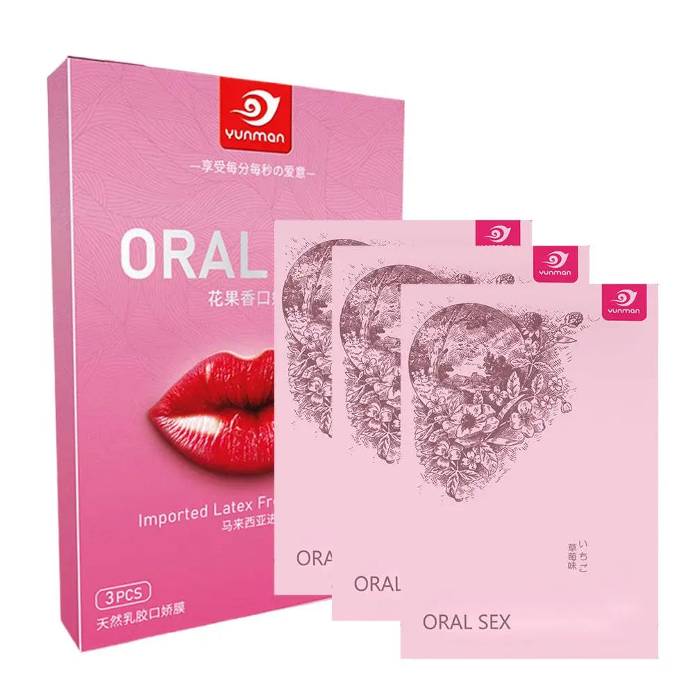 Disposable Oral Barrier Dam Set | Hygienic Intimate Protection