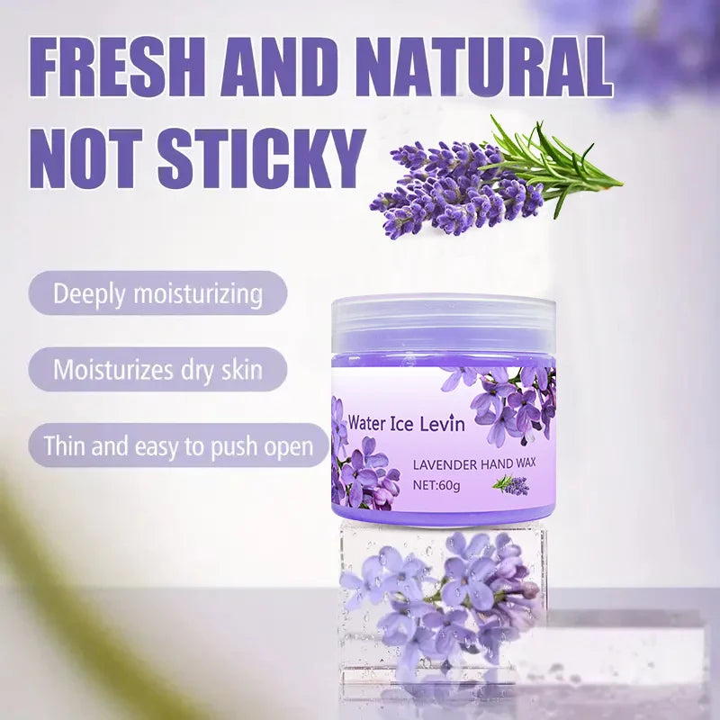 Lavender Hand Wax Mask – Moisturizing & Brightening, 60g
