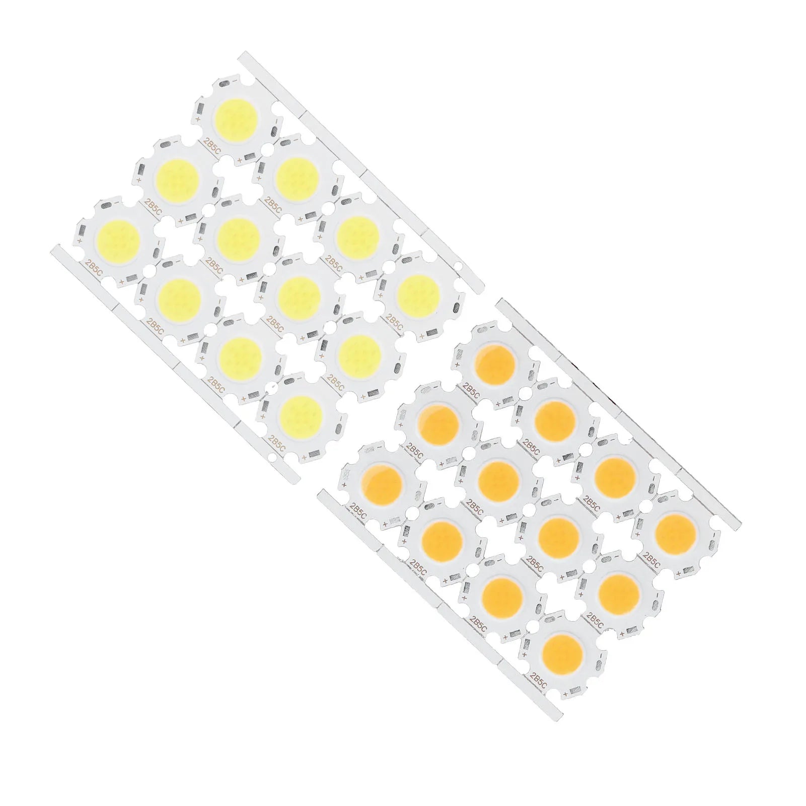 COB Light Emitter COB Light Chip No Stroboscopic Indoor Lighting Round LED Chips Uniform Luminescence and No Dazzling for Lamp Peaceful Pleasures Health and Wellness