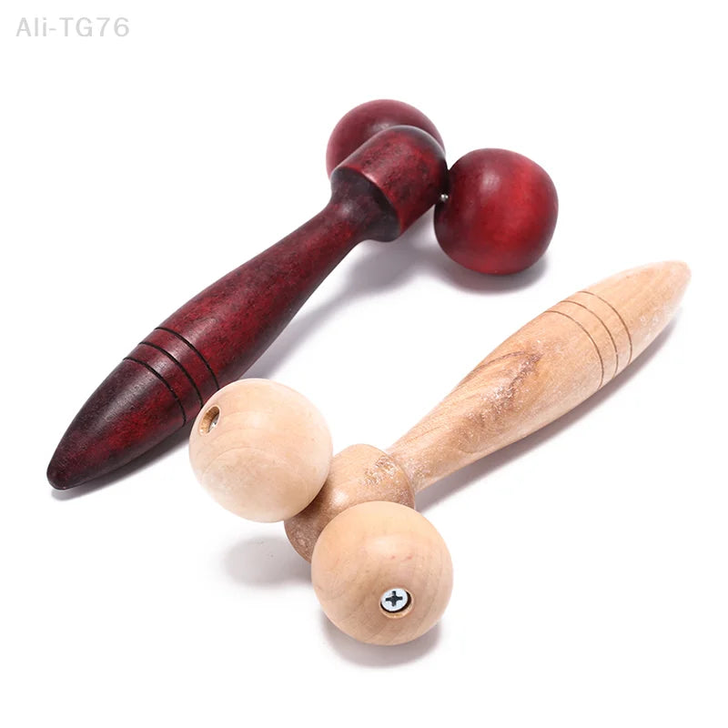 Wooden Ball Roller Massager | Hand, Face & Body Relaxation