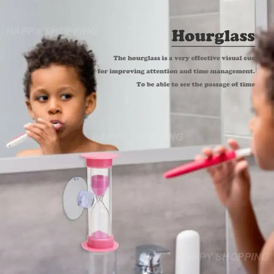 Kids' Sand Timer Hourglass – 2/3 Min Toothbrush & Game Clock Sand Hourglass Timer Peaceful Pleasures Health and Wellness