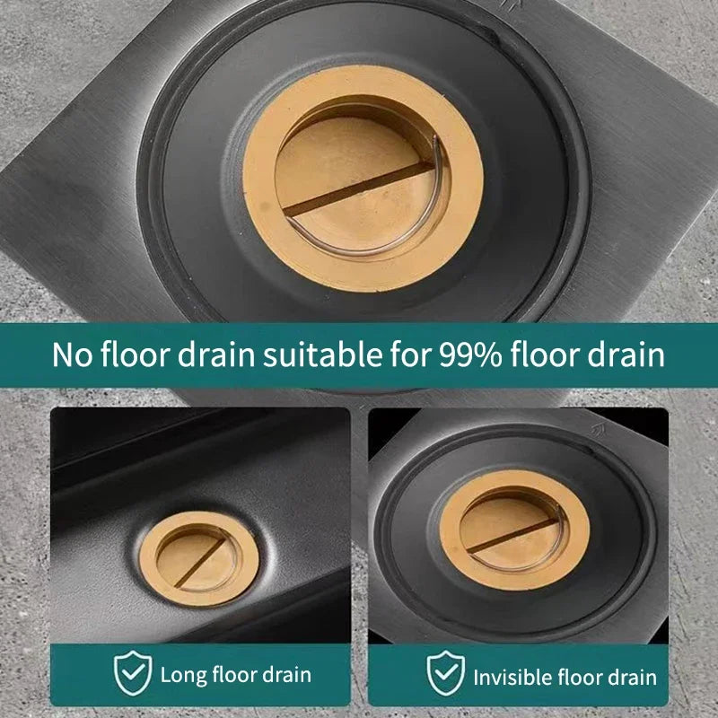 Brass Floor Drain Core – Odor-Blocking & Insect-Proof Stopper