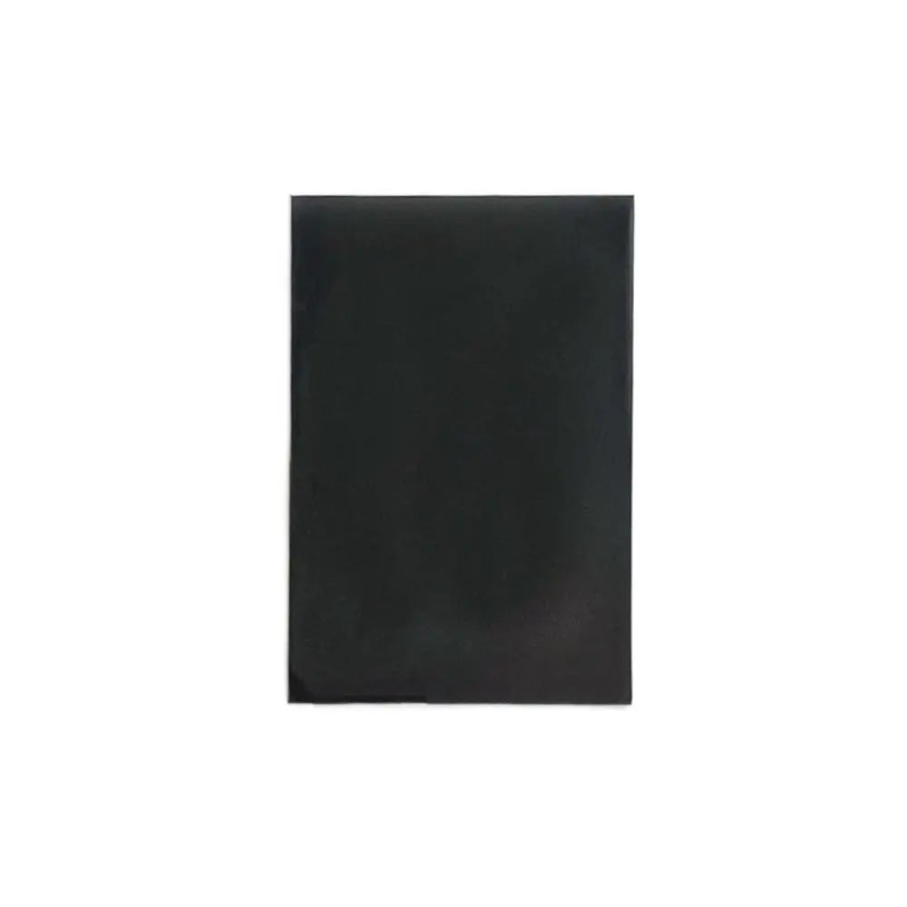 10pcs/set Card Bag Macaron Color Idol Photo Protective Cover DIY Pure Color Photo Cards Bag Two-layer Photo Card Film Idol Photo Peaceful Pleasures Health and Wellness Black