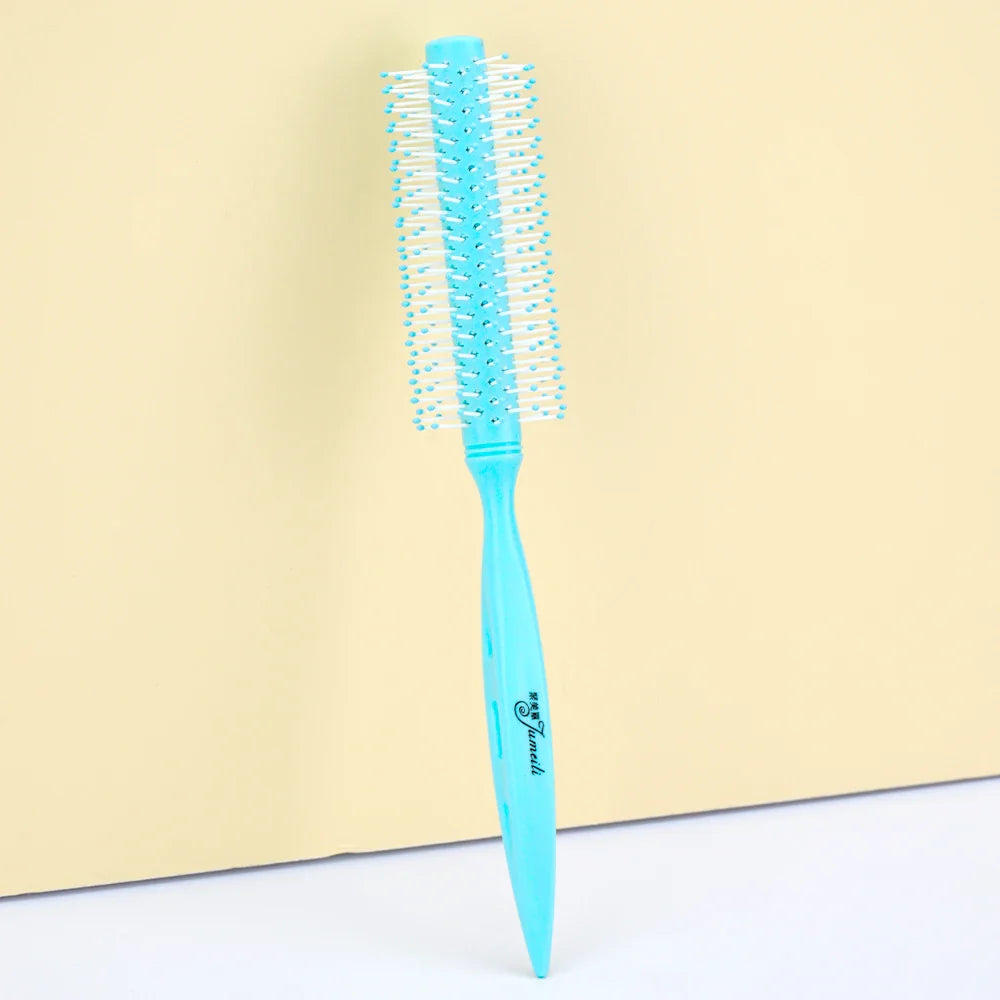 Macaron Cylinder Curling Comb – Anti-Static Hair Styler