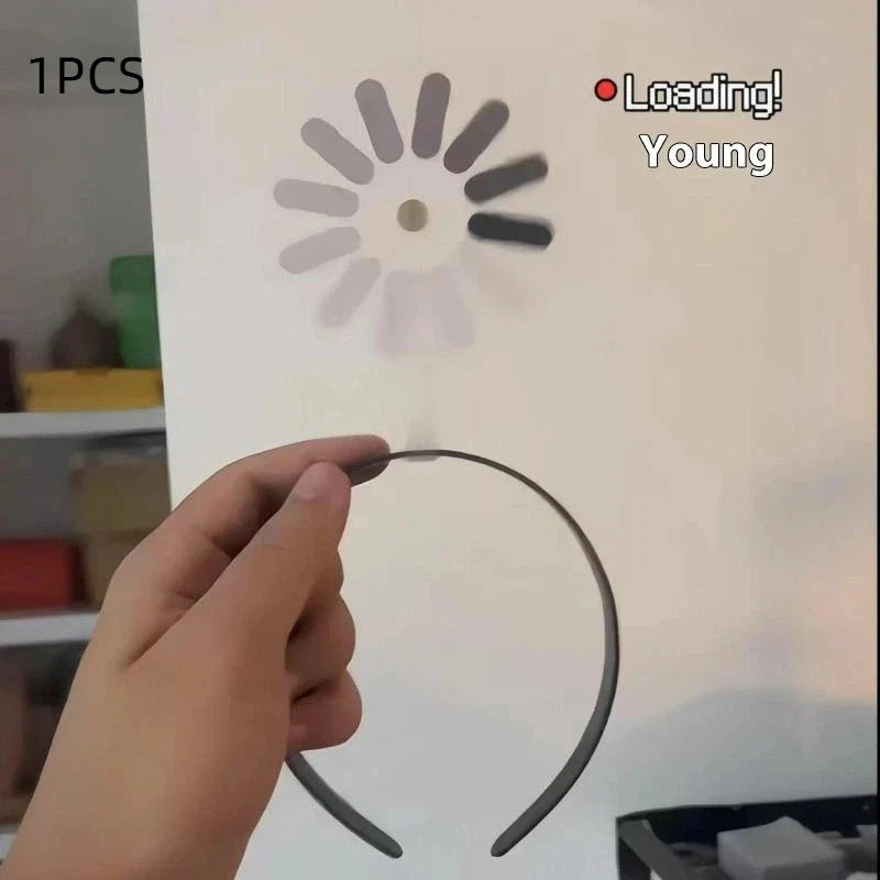 Brain Loading Rotating Duckbill Hair Clip – Funny Novelty Hairpin