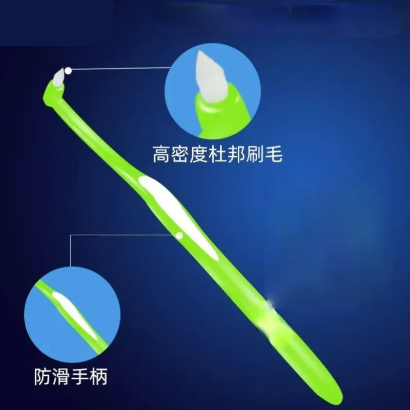 Interdental Brush Soft Bristle for Braces, Flossing & Oral Care