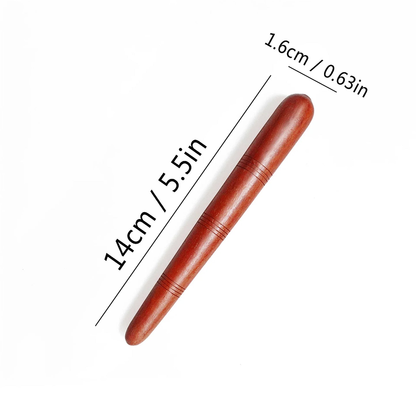 Wooden Acupoint Massage Stick – Meridian Foot Reflexology Tool